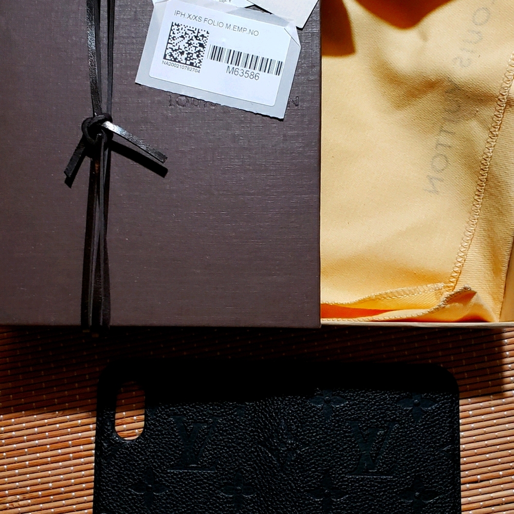 Authentic Louis Vuitton Empreinte  iPhone case